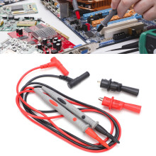 P14A 4 mm Testleitungen mit Klemmen Kit, 90 cm rutschfeste Multimeter-Zubehör