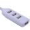 Wired Micro USB 2.0 Multi Hub 4-Port Splitter mit Stromversorgung für PC-Computer 6