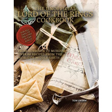 Lord of the Rings The Unofficial Cookbook by Tom Grimm Hardcover Book
