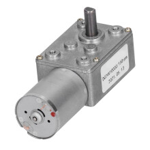 JSX69-370 24V Schneckengetriebemotor für Fensteröffner, Aluminium Messing