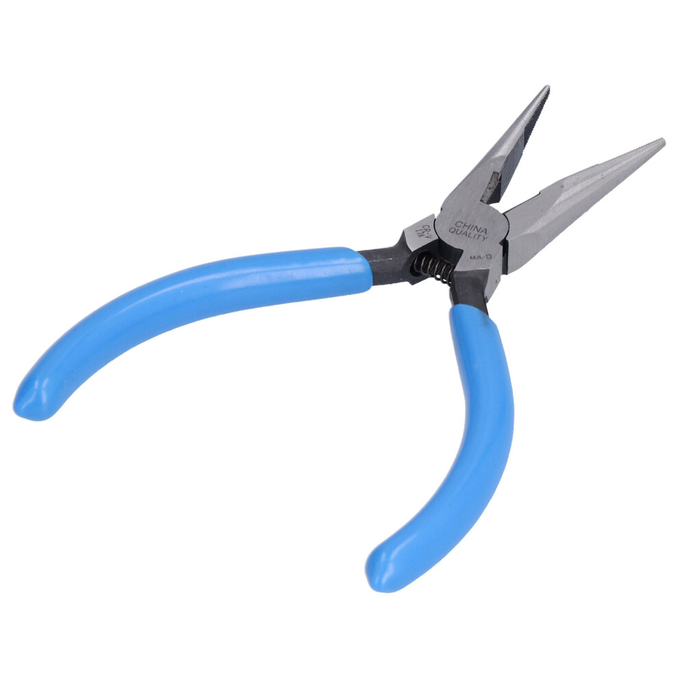Ultrathin Needle Nose Pliers Mjl13 Mini 3.9 Inch Industrial Grade Blue 8491358403964