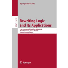 Rewriting Logic and Its Applications Paperback Book