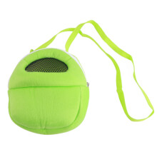 Gemütliche grüne M Haustiertrage Tasche mit Mesh-Top, passend für Chinchilla, Igel, Maus