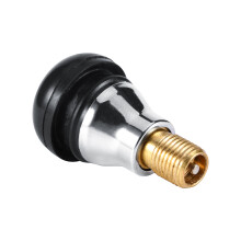 Tubeless Ventil Edelstahl Chrome AC 1 Stück für Autos Motorräder Langlebiges Design