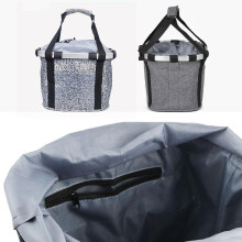 Quick-Release Bike Basket for Pets Foldable & Waterproof 11lb Max