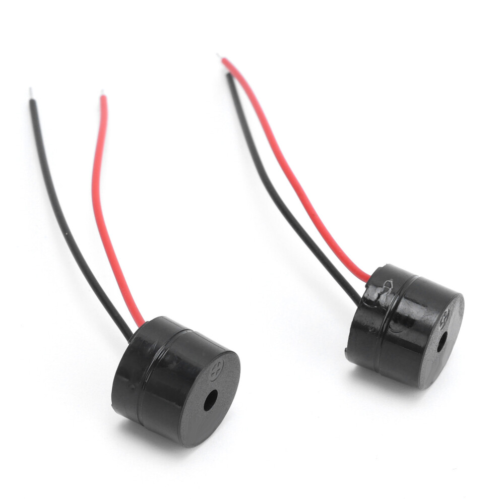 Active Piezo Buzzer 10 Pack Wired Alarm Beeper Dc 3Â24V Ymdâ12095 3591358406462