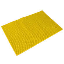 Yellow NonSlip Hairdressing Storage Pad for Clippers & Scissors 30cm x 20cm