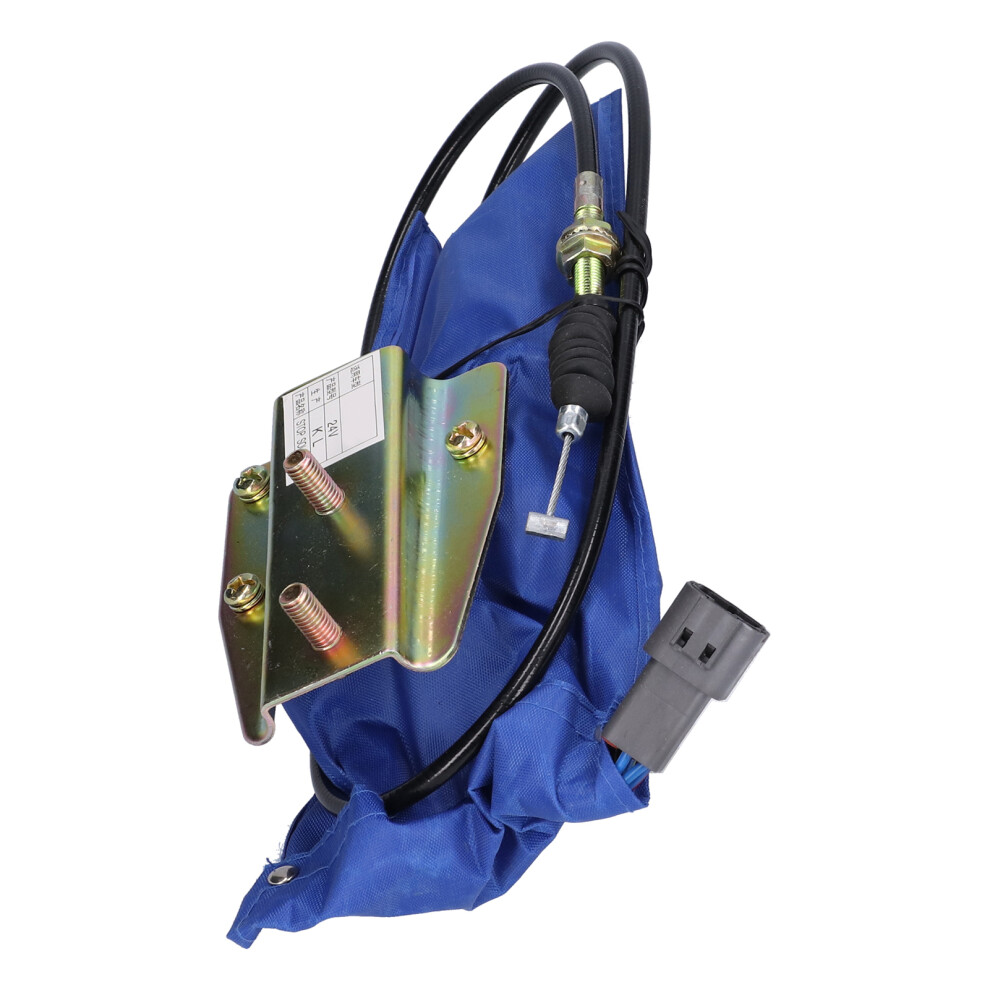 Stop Solenoid Motor for SY 235 Excavator 24V, 1.05m Gray Plug-image-OPC-PMS259C-NEW