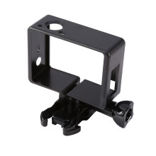 Schwarzer Seitenrahmen für GoPro Hero 4/3 mit 3,5 mm Anschluss – Gehäuse, Rahmen und Ständer