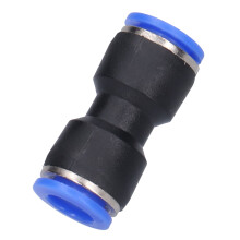 50 Stück Edelstahl PU-10 Luftschlauch Pneumatik-Steckverbinder 10 mm