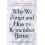 Why We Forget and How To Remember Better by Kensinger Elizabeth A. Pro 1