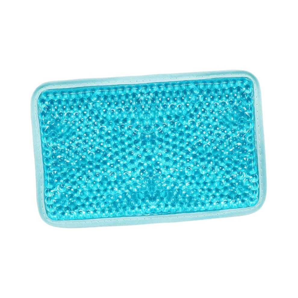 Blue Reusable Gel Ice Pack For Hot And Cold Therapy Flexible Handheld Ice Bag For Injuries Swelling Headache Burns