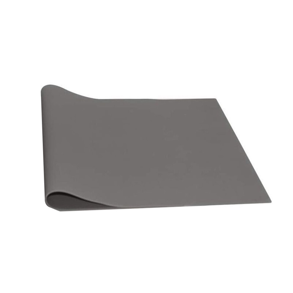 (Dark Grey) Placemat Rectangular Solid Color Household Restaurant Children Place-image-OPC-PMS287Y-NEW