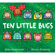 Ten Little Bugs by Mike Brownlow Paperback Book