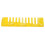 Acrylic Harmonica Comb for Crossover/Deluxe Non-Deformed Yellow 1