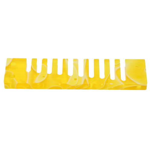 Acrylic Harmonica Comb for Crossover/Deluxe Non-Deformed Yellow