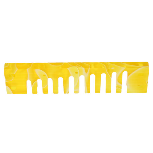 Acrylic Harmonica Comb for Crossover/Deluxe Non-Deformed Yellow 2