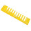Acrylic Harmonica Comb for Crossover/Deluxe Non-Deformed Yellow 7