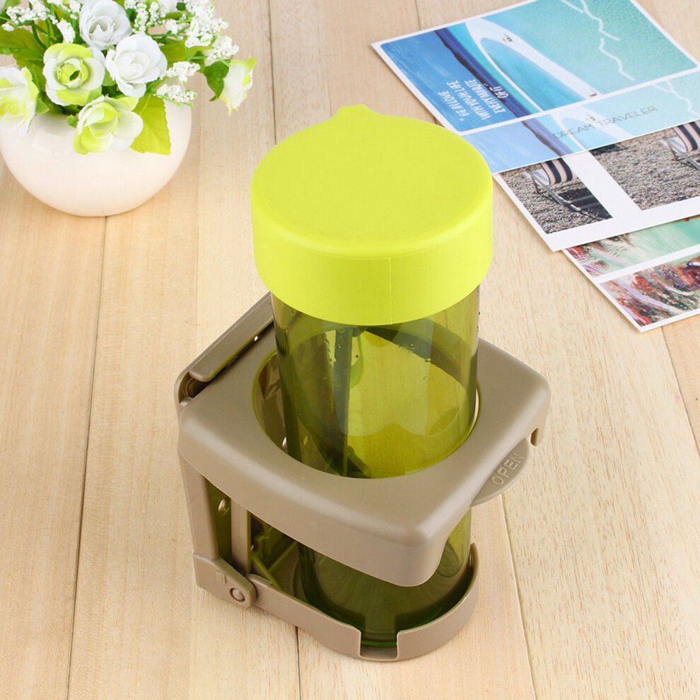 Car Accessory Cup Holder Stand Auto Folding Universal Mount For Bottles & Cups 7621358413361