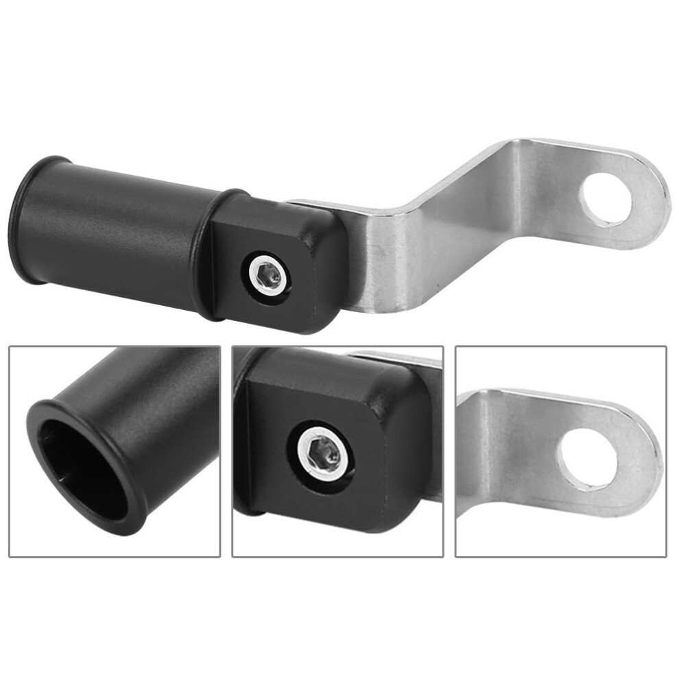 Aluminum Motorcycle Handlebar Rearview Mirror Fixed Holder 58X47x23mm 8151358414208