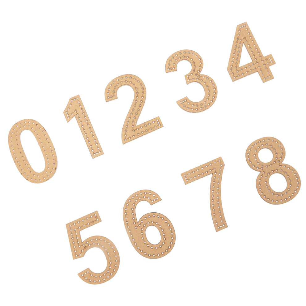 Acrylic Keychain Pendant Stencil For Diy Craft, Clear Durable Template 7611358413430