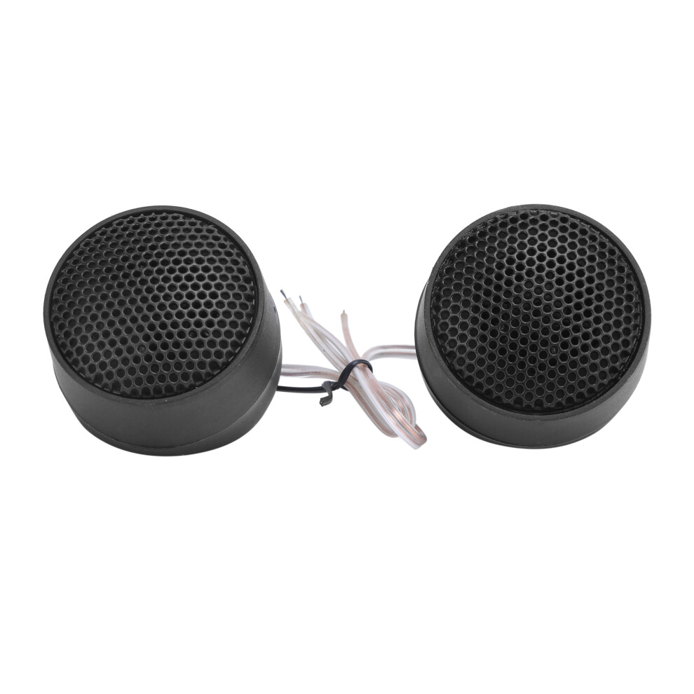 High Efficiency Car Dome Tweeter Speaker 4Î© 10W For Auto & More Black 8431358414003
