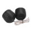 2 pezzi di tweeter a cupola 10 W 4 Ω nero per auto 12