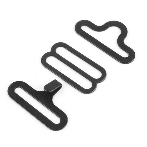 50 Sets Metal Copper Bow Tie Clips 20mm Adjustable Hardware Fasteners 2