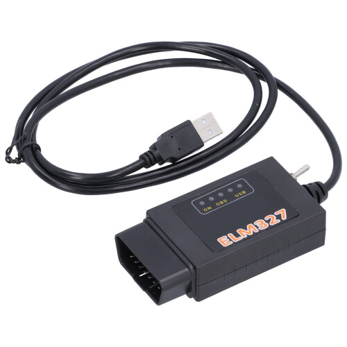 Scanner de diagnostic OBD2 HSCAN/MSCAN V1.5 en plastique