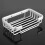 Wall-Mounted Soap Dish Container Bathroom Accessory 12.7x8.9x2.9cm 6