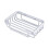 Wall-Mounted Soap Dish Container Bathroom Accessory 12.7x8.9x2.9cm 10