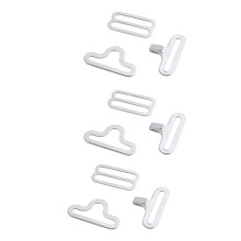 Adjustable Copper Bow Tie- Hook Fastener Set - Rust-Free for DIY Neckties UK