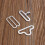 Adjustable Copper Bow Tie- Hook Fastener Set - Rust-Free for DIY Neckties UK 7