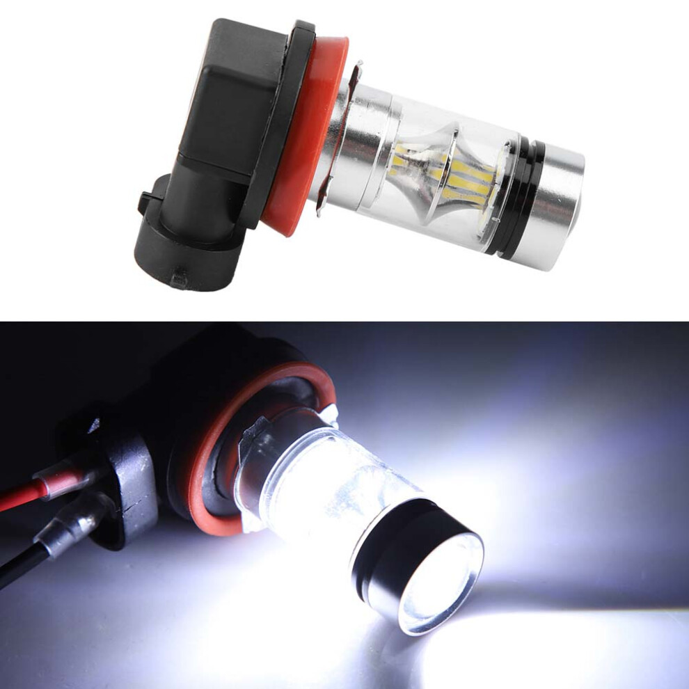 Car Fog Bulb H11 H8 100W 20Led Headlamp Foglamp For Vehicles Light/White 7681358415604