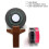 Mini-Etikettendrucker, tragbar, manuell, DIY, 1