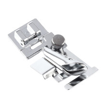 Bias Tape Binding Fuß für Haushaltsnähmaschinen – Silber, Edelstahl