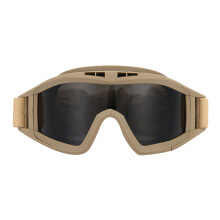 Military Standard Khaki Goggles: Paintball Ski Anti-Dust Anti-Fog