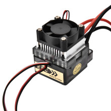 Waterproof 320A Brushed ESC Electric Speed Controller with Fan for RC Model