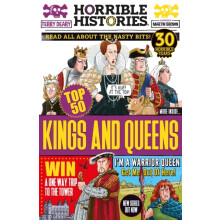 Top 50 Kings and Queens by Terry Deary Paperback Book