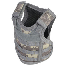 ACU Digital Adjustable Mini Beer Vest: 350-550ml Bottle Holder with Straps