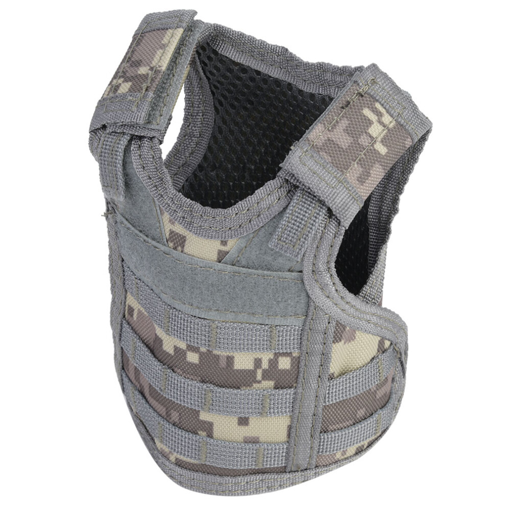 Acu Digital Adjustable Mini Beer Vest: 350-550Ml Bottle Holder With Straps 7891358420526