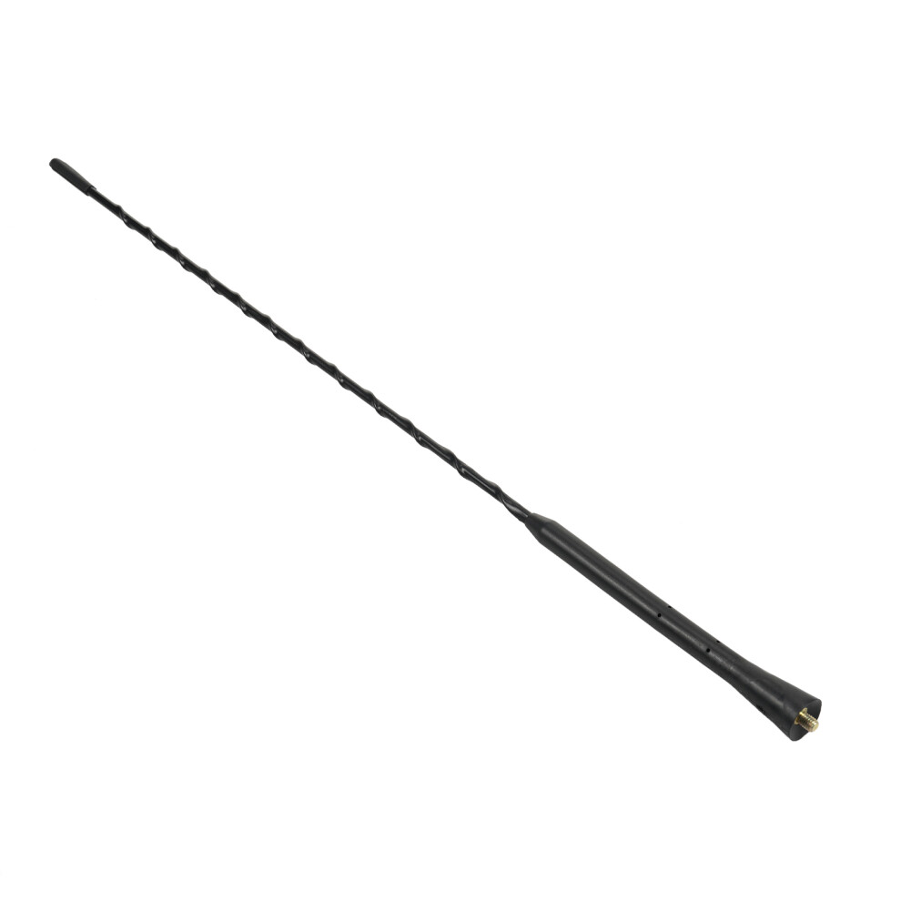 Universal 12V Car Roof Antenna Mast Fm Am 16" For Most Vehicles Black 5001358420385