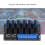 Solid-State-Relaismodul 6-Kanal 240VAC 2A DC-Trigger 3-24V 6