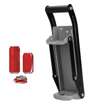 Maximize Recycling Space: 16oz Can Crushing Tool with Comfortable Handle