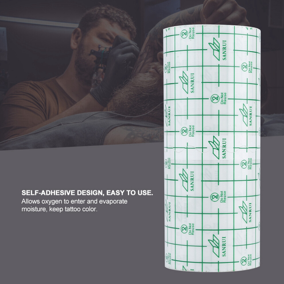 10m Tattoo Healing Film: Breathable Self-Adhesive & Protective
