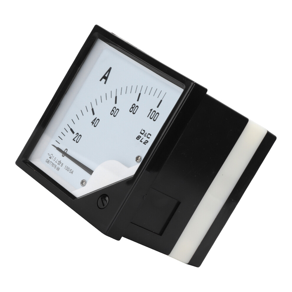 6L2 100A/5A Analog Panel Ammeter Chemical Industry Pointer Gauge 75Cm 8701358421890
