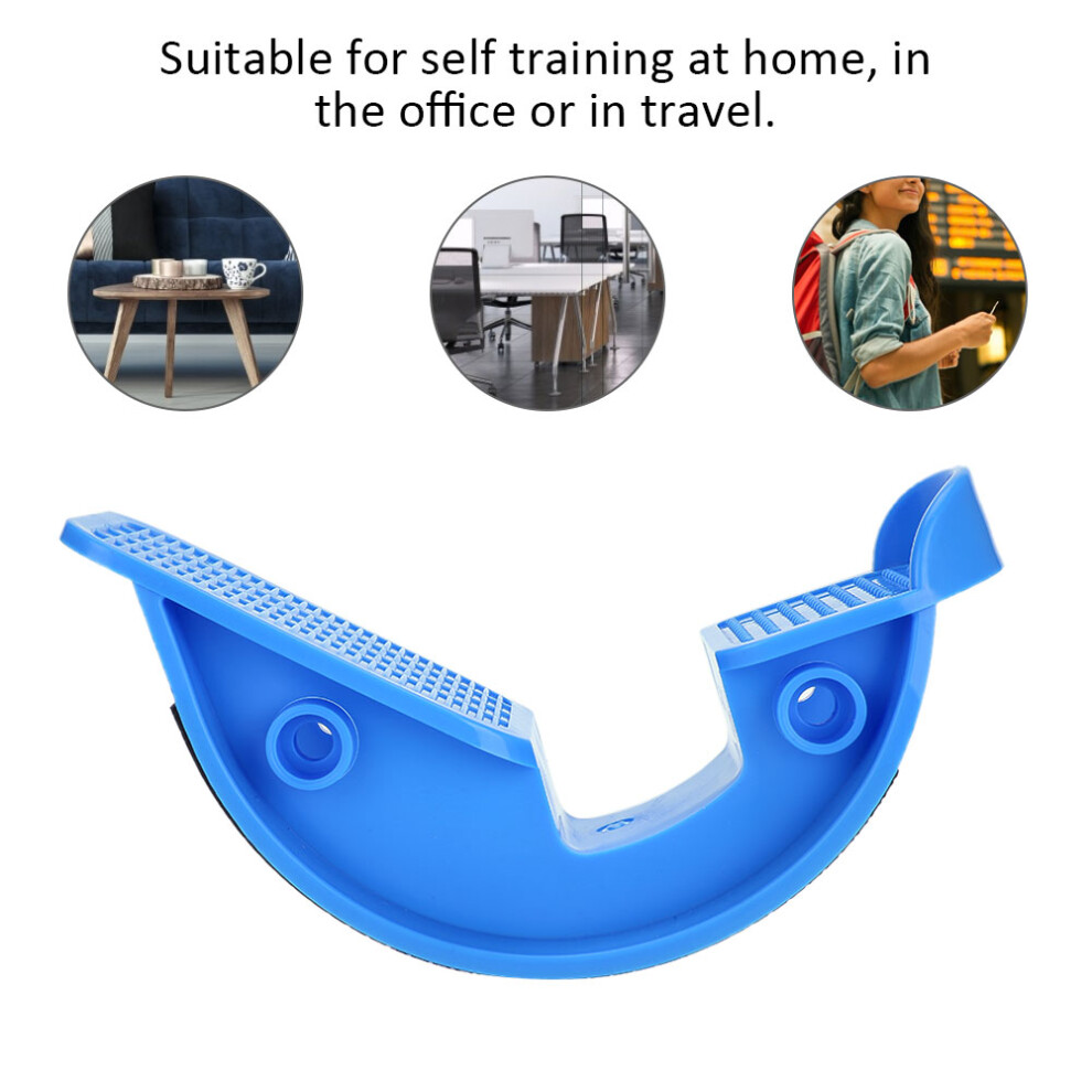 Blue Foot Rocker Calf Stretcher Foot Massage Tool Fatigue Relief Fitness Aid