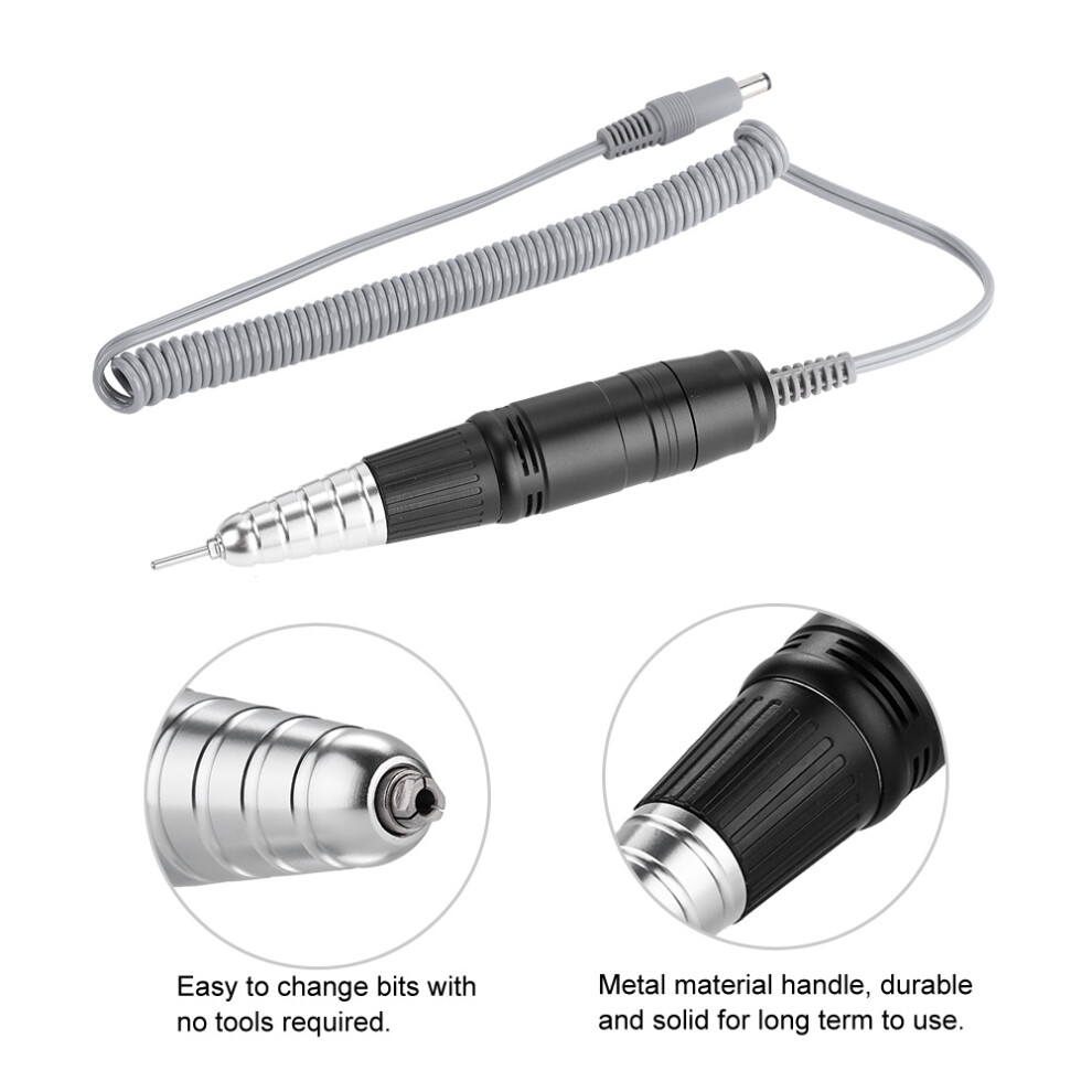 Durable 30000rpm Metal Handle for Electric Nail Grinding Machine