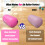 Inflatable Air Roller Gymnastics Tumbling Mat 80x50cm Pink 8