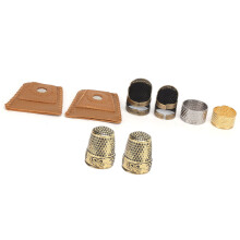 Retro Metal Copper Sewing Thimble Durable Finger Protector for Hand Work
